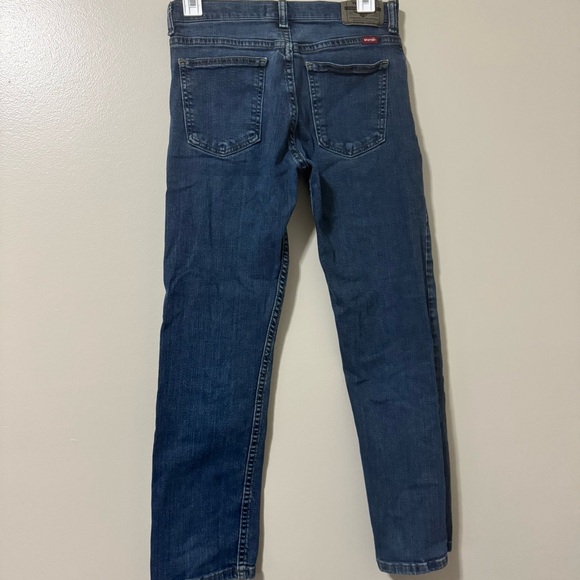 Wrangler Women’s Classic Straight Leg Blue Jeans Size 14 Regular - Picture 5 of 7